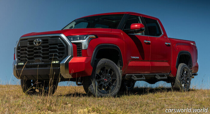 You'll swear this is an actual tundra until you take a closer look | Carscoops